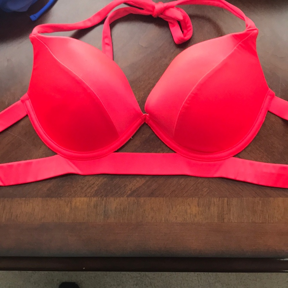 Red bikini top